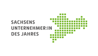 Logo zum Wettbewerb „Sachsens Unternehmer:in des Jahres“