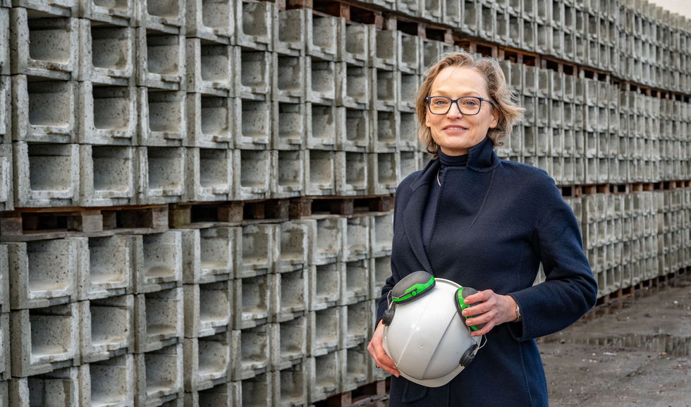 Annegret Haas, Geschäftsführerin der Railbeton Haas GmbH