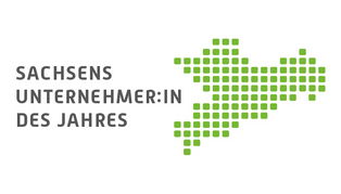Logo zum Wettbewerb „Sachsens Unternehmer des Jahres“